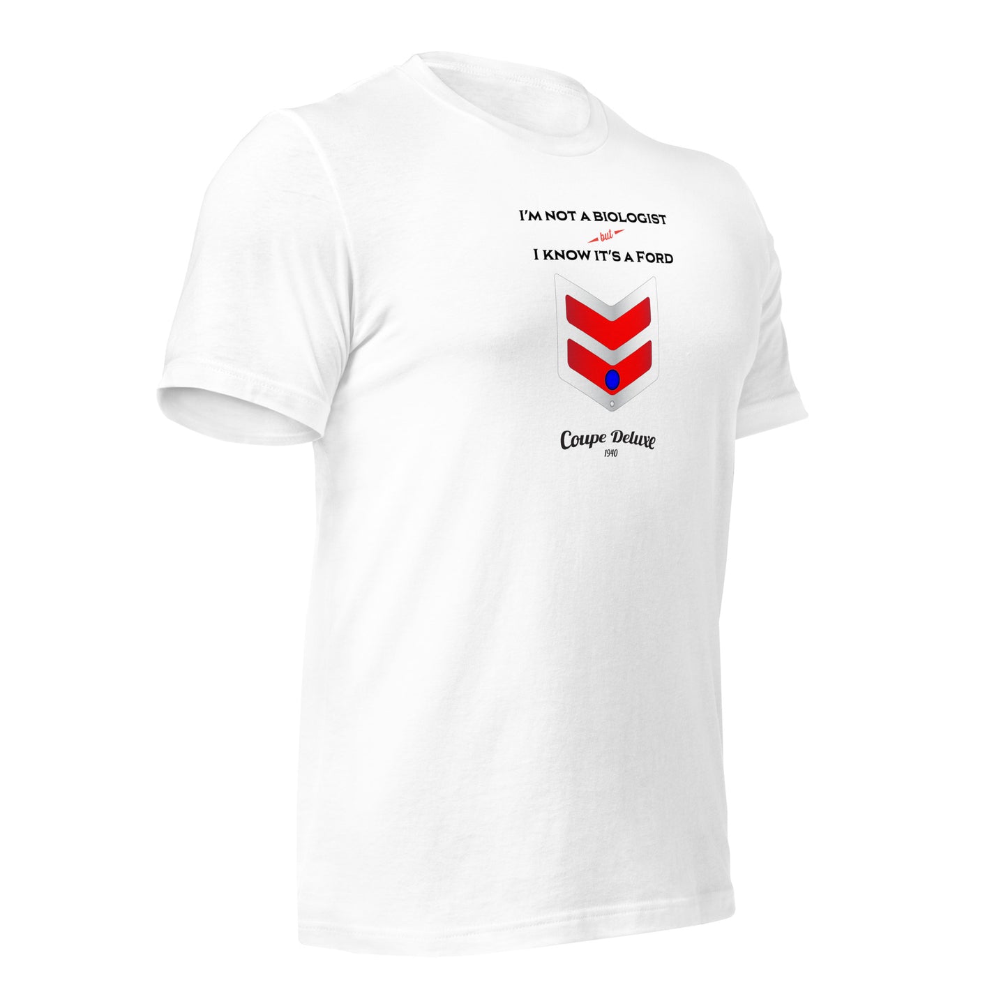 Unisex t-shirt Kukloso "I'm not a biologist" - Free Shipping