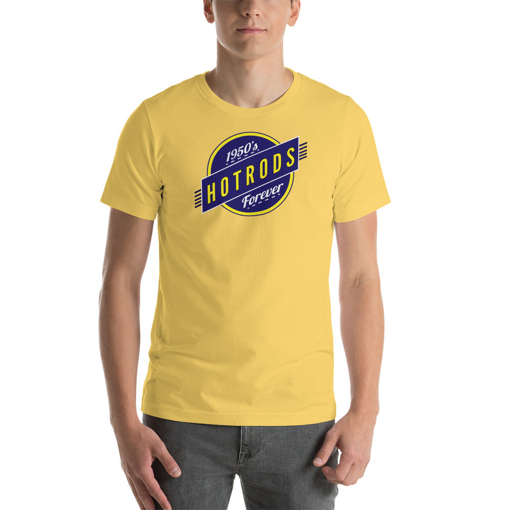 Unisex t-shirt Kukloso 1950's Hot Rods Forever No 2 - Free Shipping