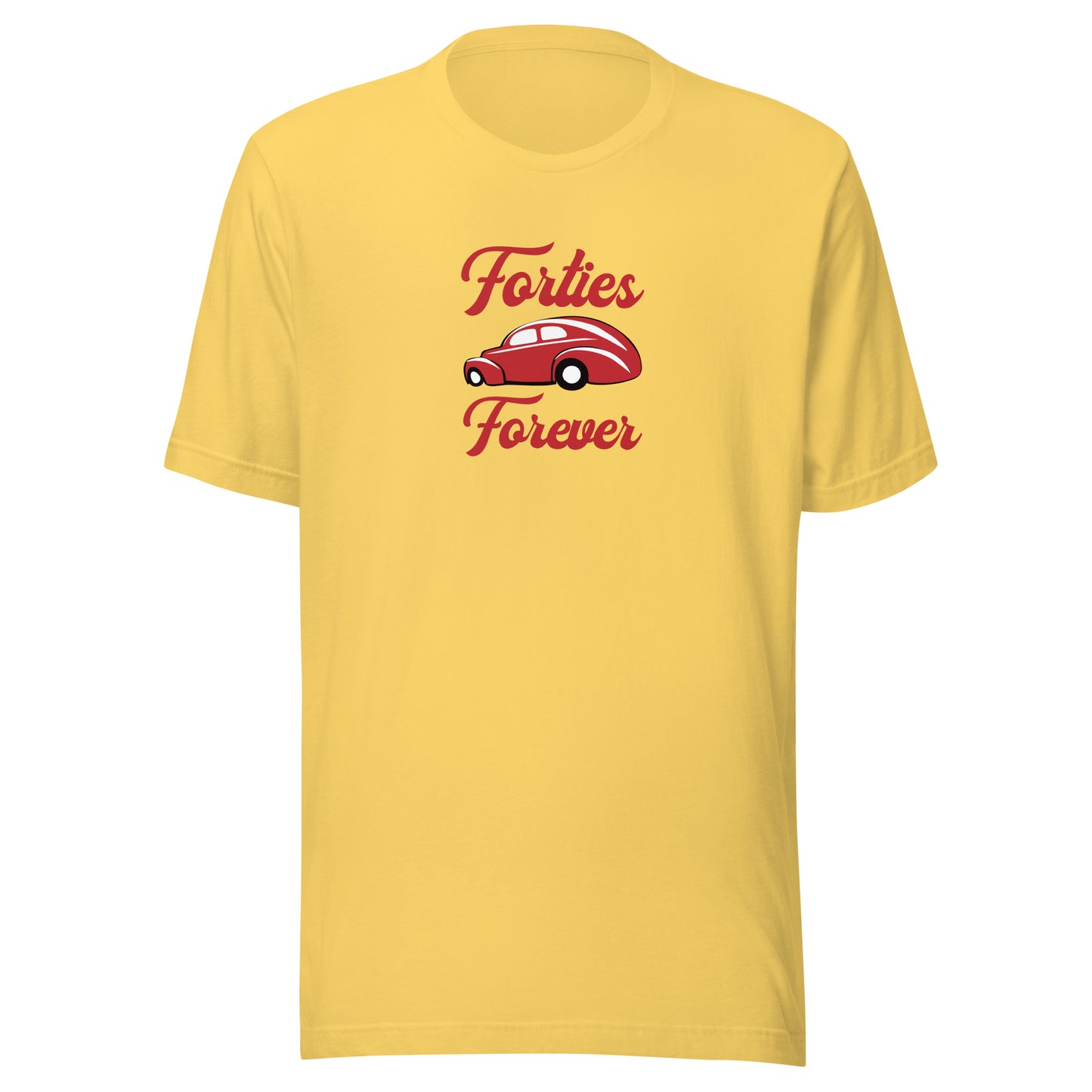 Unisex t-shirt Kukloso Forties Forever Red - Free Shipping