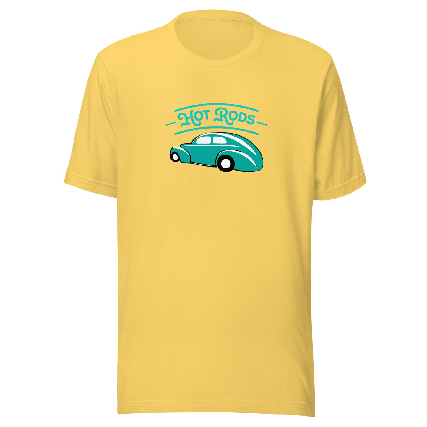 Unisex t-shirt Kukloso Hot Rods No 1 Aqua - Free Shipping