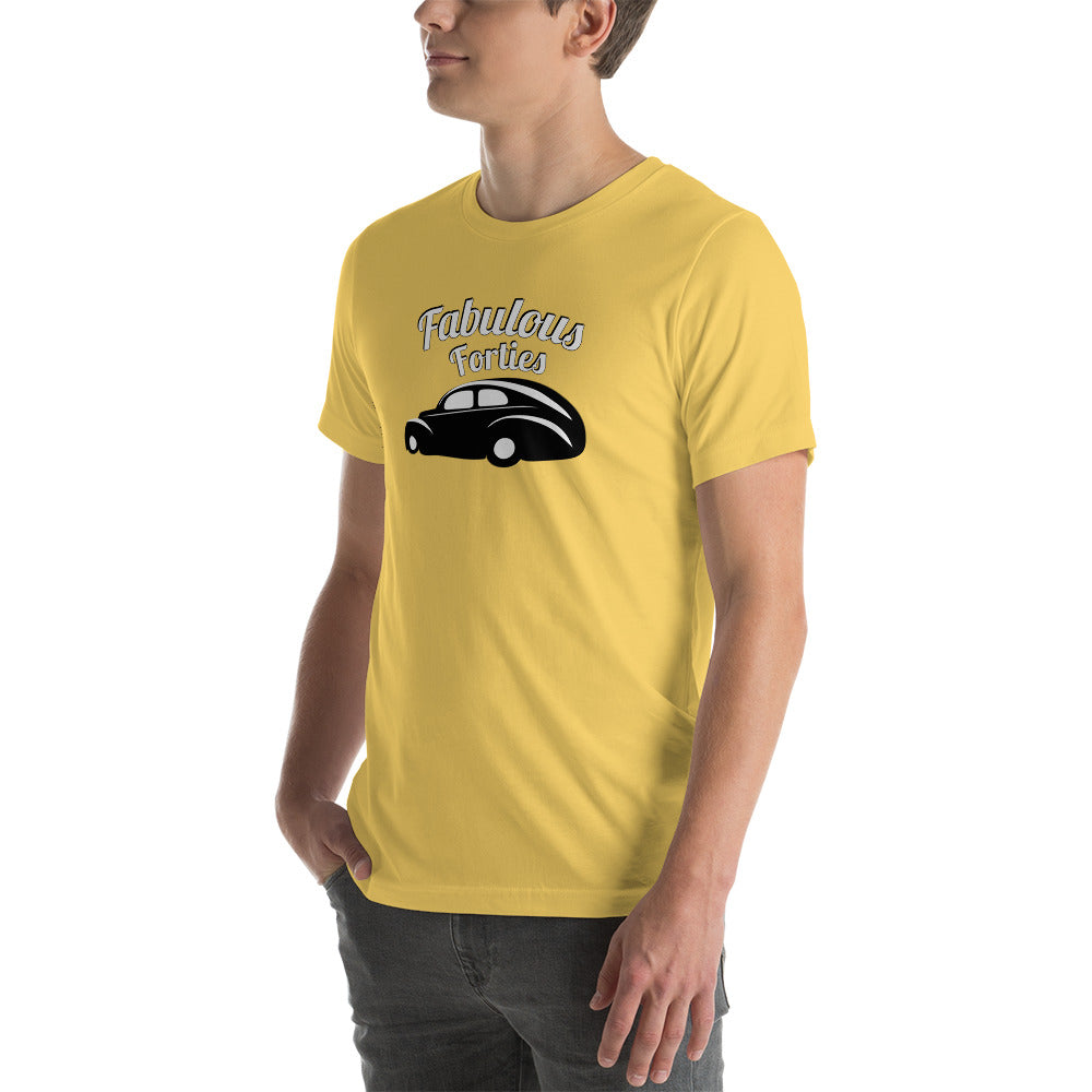 Unisex t-shirt Kukloso Fabulous Forties White - Free Shipping