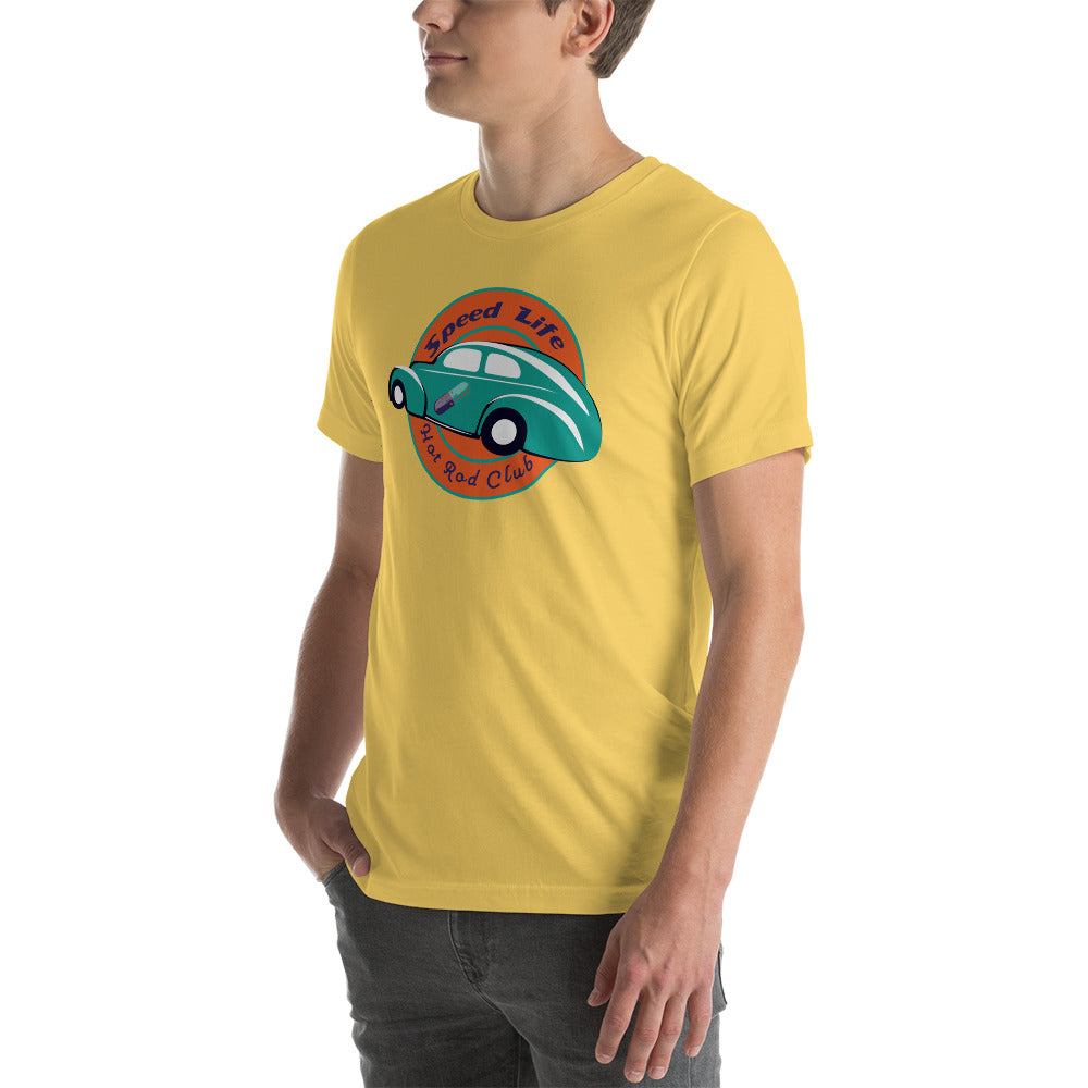 Unisex t-shirt Kukloso 'Speed Life' Hot Rod Club - Free Shipping