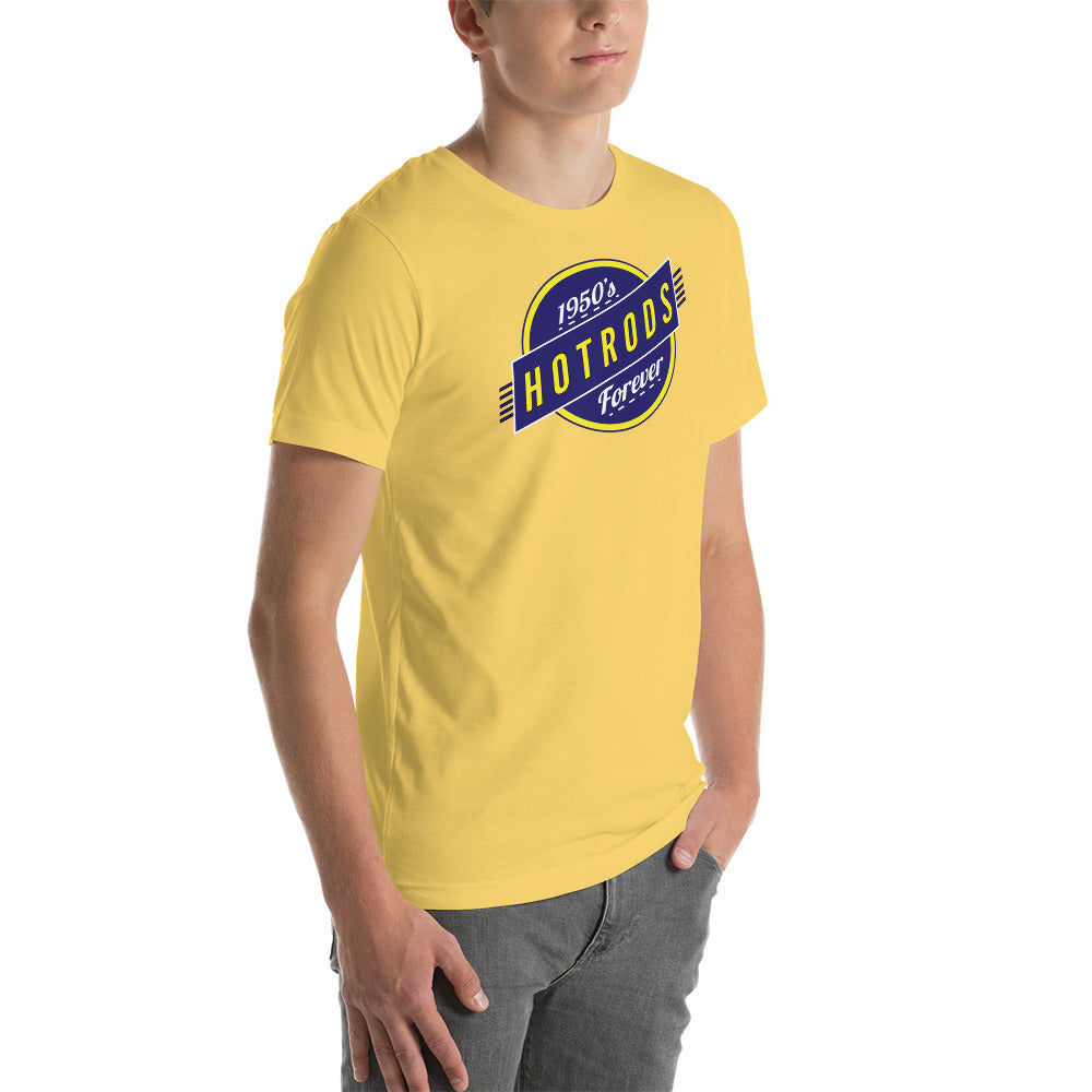 Unisex t-shirt Kukloso 1950's Hot Rods Forever No 2 - Free Shipping