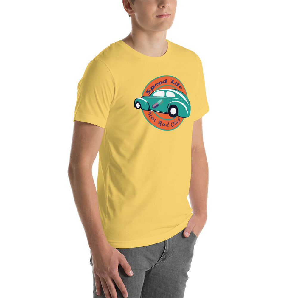 Unisex t-shirt Kukloso 'Speed Life' Hot Rod Club - Free Shipping