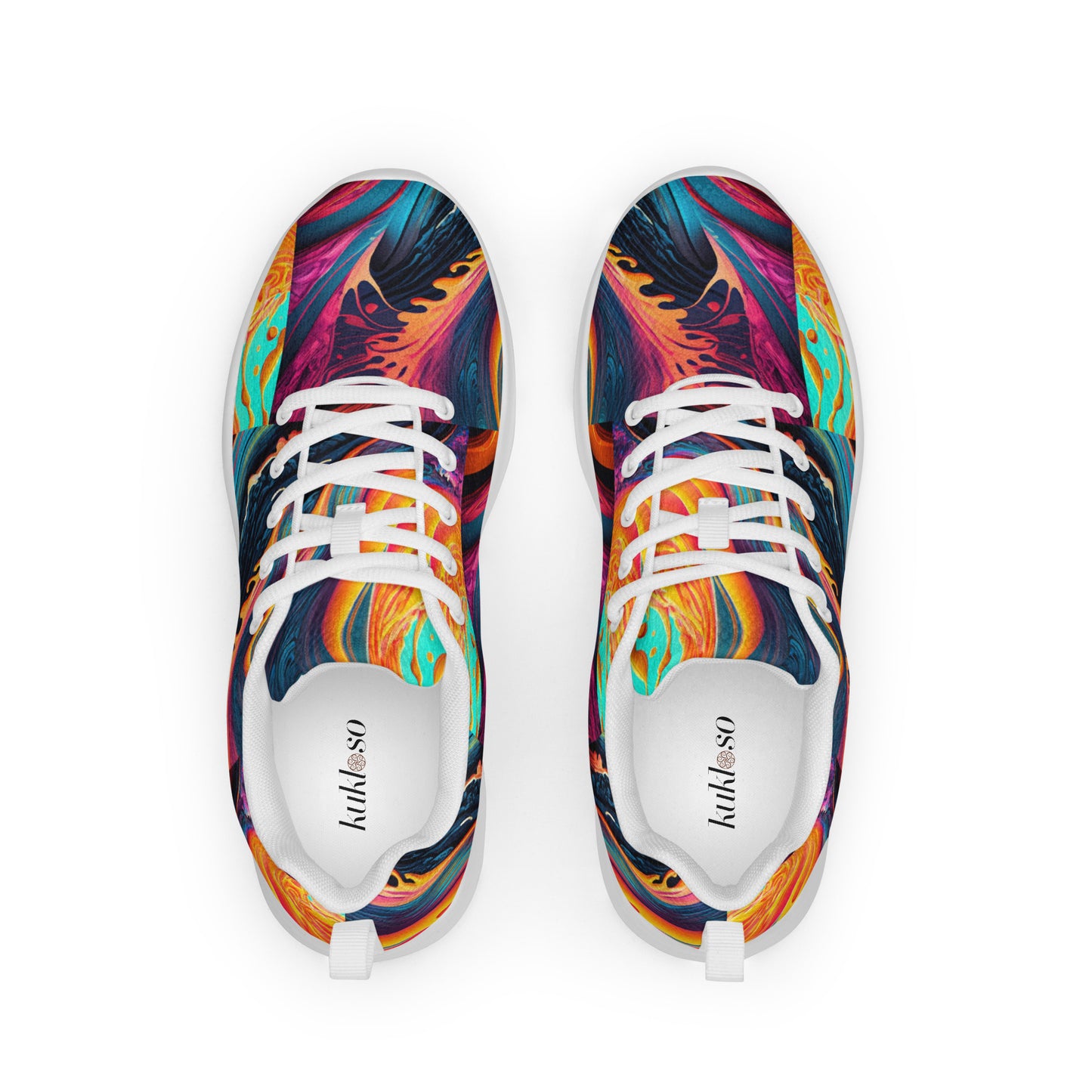 Women’s athletic shoes Kukloso Abstract No 1 Multicolored - Free Shipping