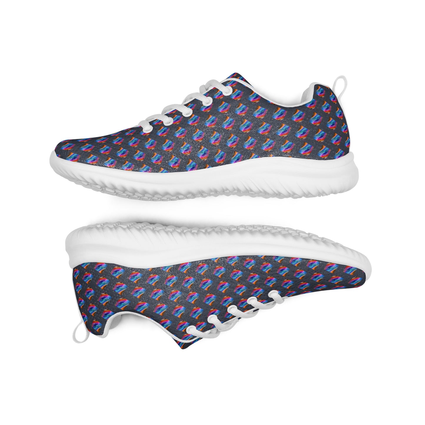 Women’s athletic shoes Kukloso Abstract No 4 Navy - Free Shipping