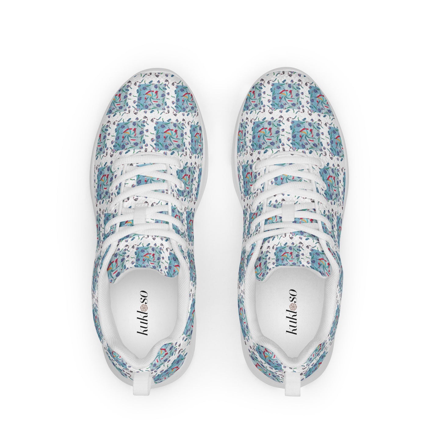 Women’s athletic shoes Kukloso Whimsical No 10 White - Free Shipping