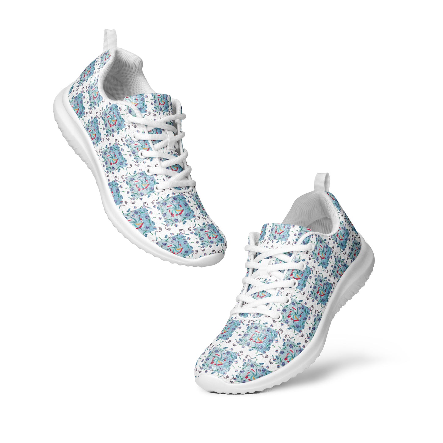 Women’s athletic shoes Kukloso Whimsical No 10 White - Free Shipping