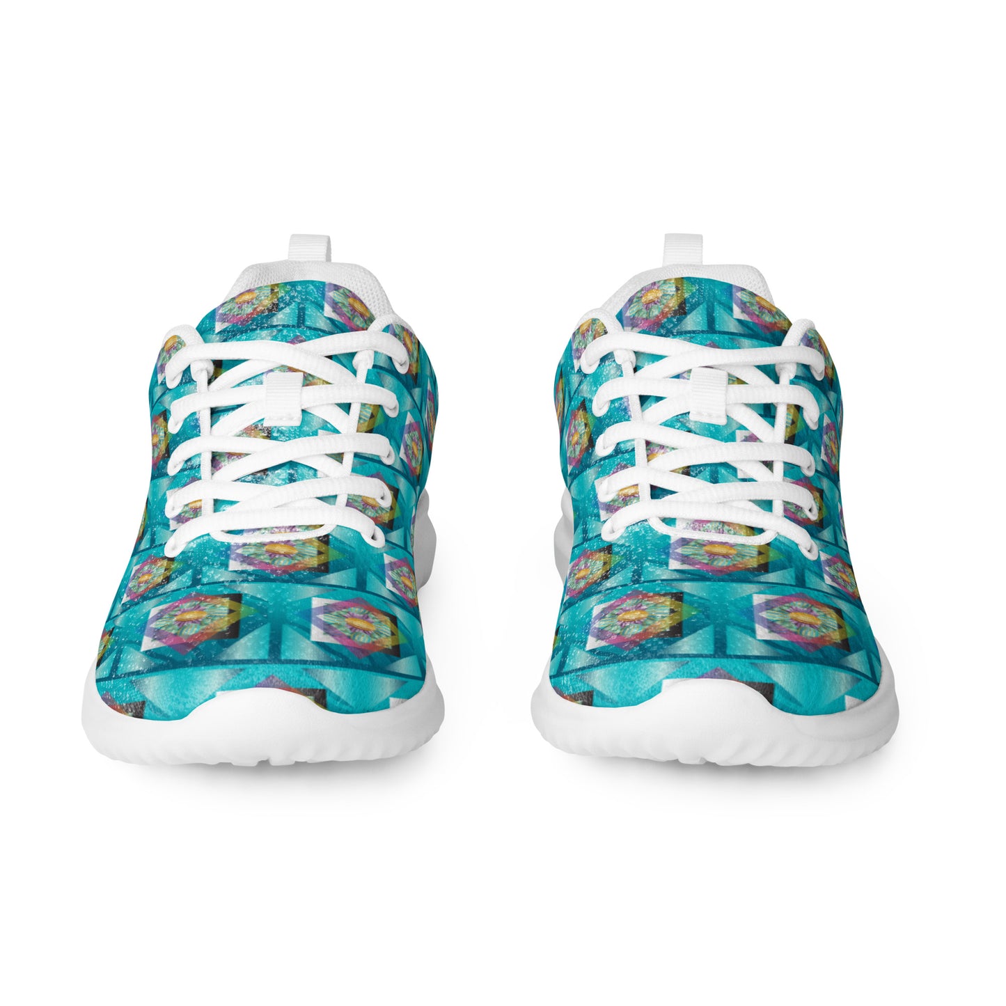 Women’s athletic shoes Kukloso Whimsical No 19 Aqua - Free Shipping