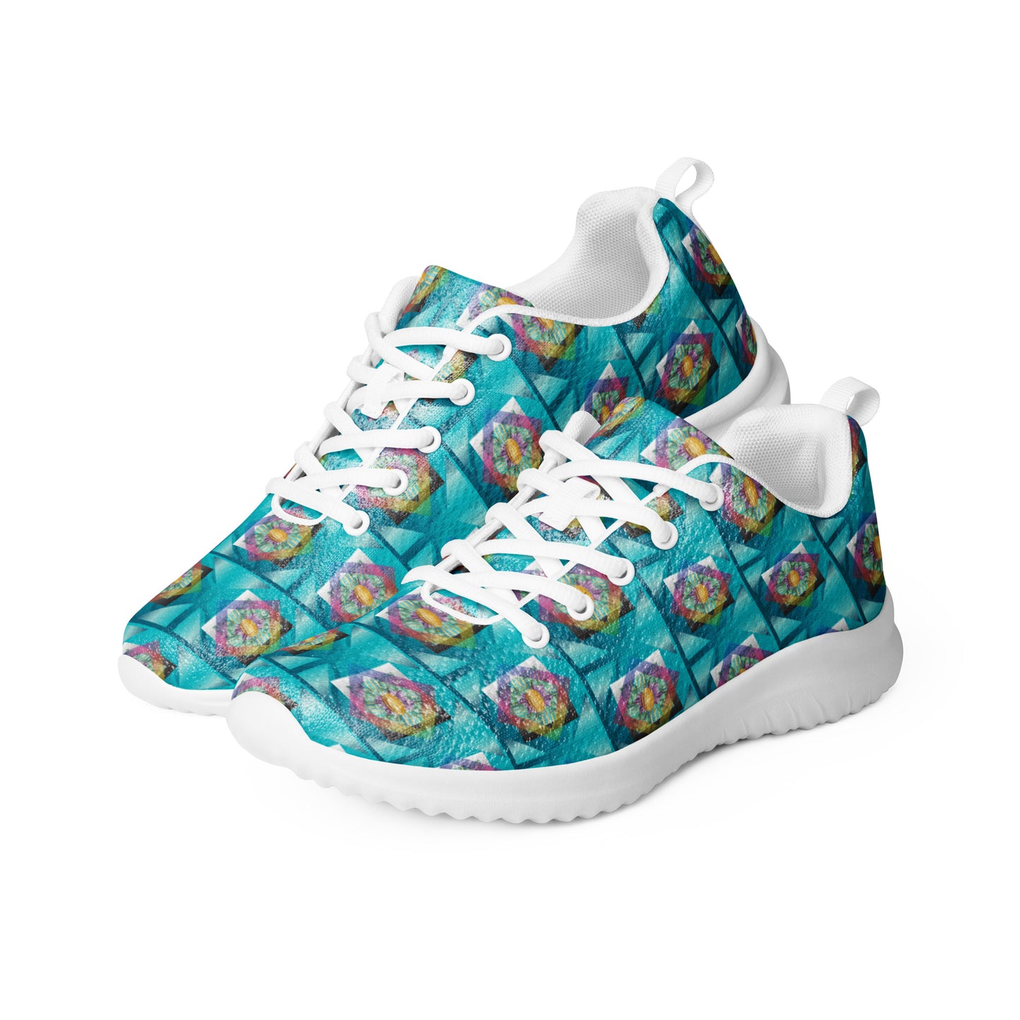 Women’s athletic shoes Kukloso Whimsical No 19 Aqua - Free Shipping