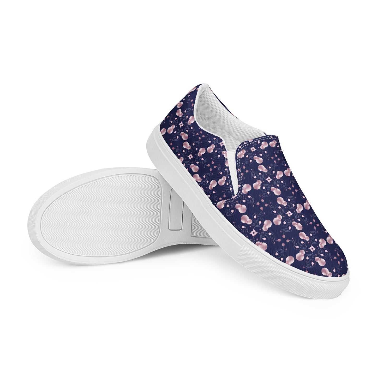 Women’s slip-on canvas shoes Kukloso Abstractical No 57 - Free Shipping
