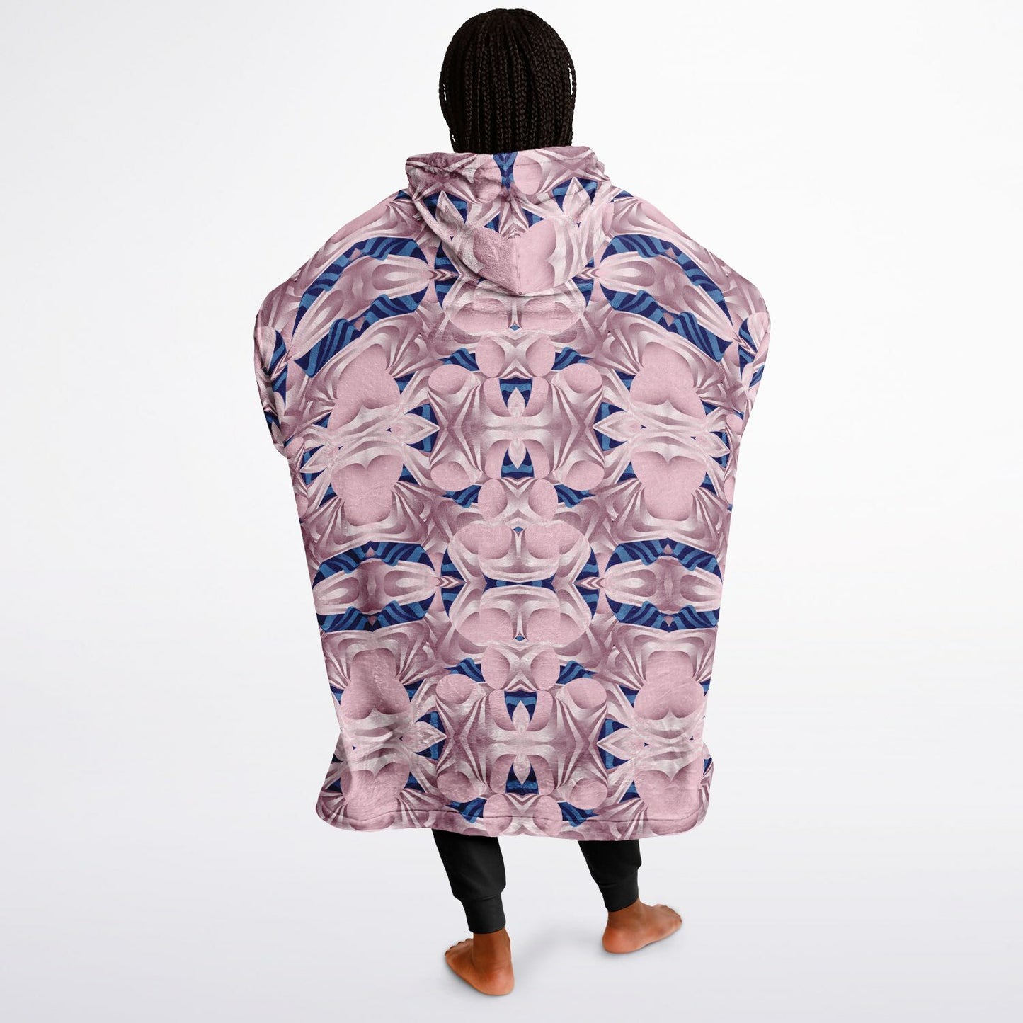 Snug Hoodie Economy - AOP Kukloso Ice Cream Swirls No 35 - Free Shipping