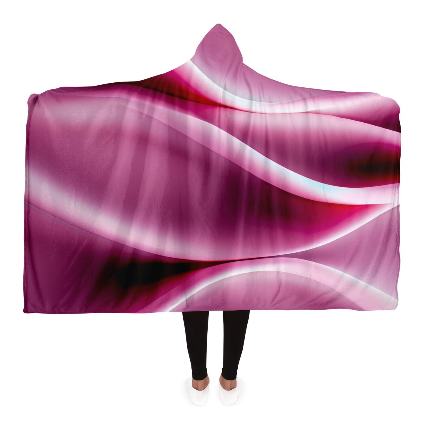 Hooded Blanket - AOP Kukloso Color Flows No 4 - Free Dhipping