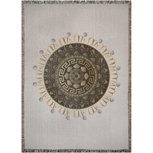 Woven Blankets Kukloso  Mandala Kuklos No 4354 - Free Shipping