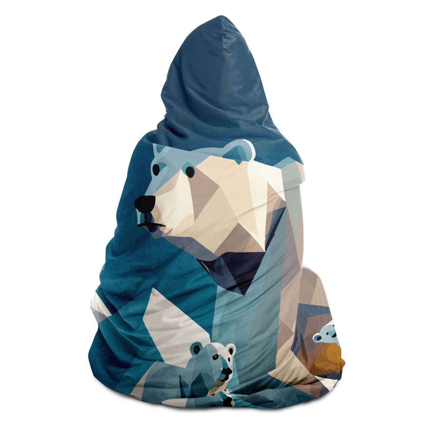 Hooded Blanket - AOP Kukloso The Three Bears No 2 - Free Shipping