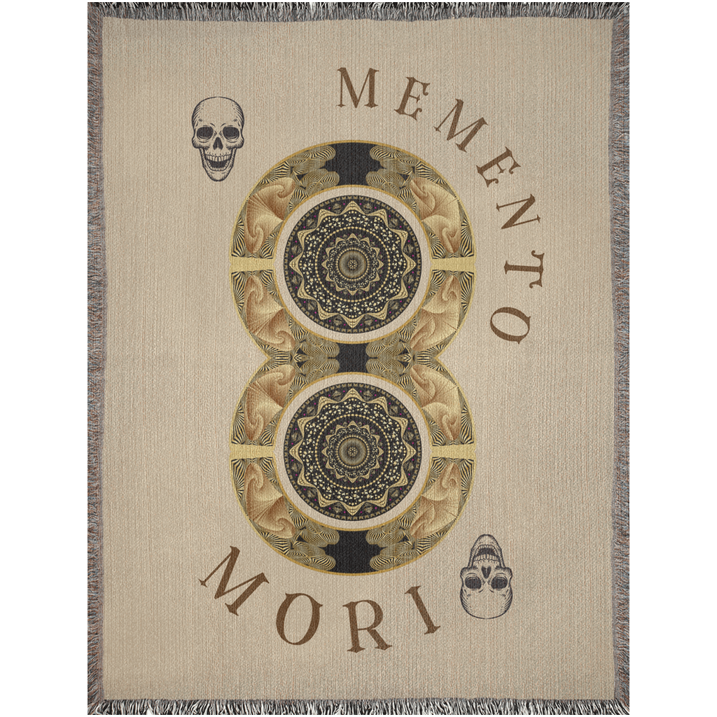 Woven Blankets Kukloso Kuklos No 4429 'Memento Mori' - Free Shipping