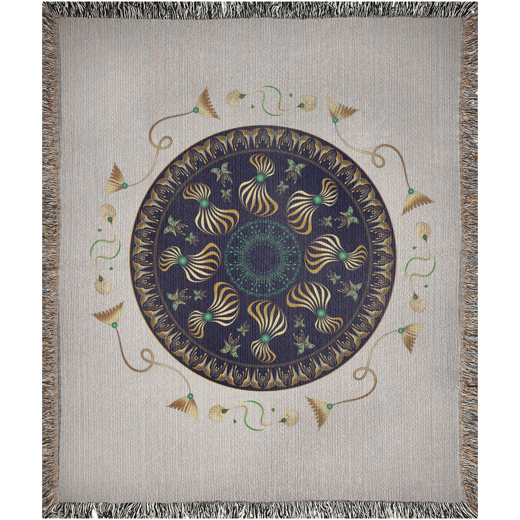 Woven Blankets Kukloso Mandala Kuklos No 4316 - Free Shipping