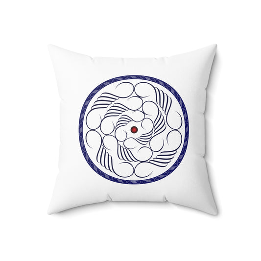 Spun Polyester Square Pillow Kukloso Untitled Graphics No 976 & No 979 - Free Shipping