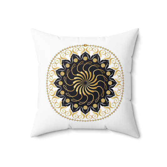 Spun Polyester Square Pillow Kukloso Untitled Graphics No 1027 & No 1028 - Free Shipping