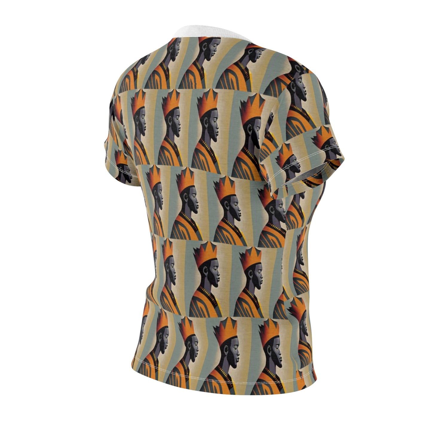 Women's Cut & Sew Tee (AOP) Kukloso Cubist Faces No 11 - Free Shipping