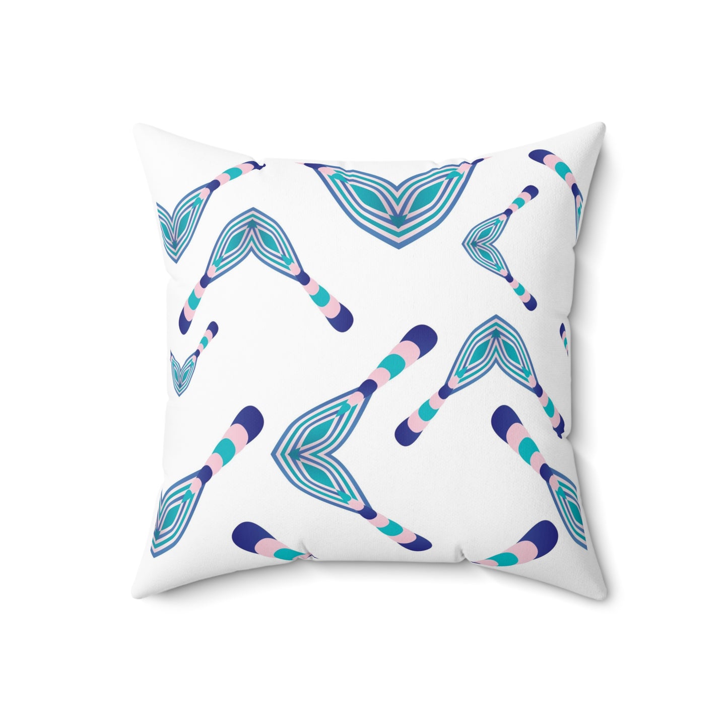 Spun Polyester Square Pillow Kukloso Abstractical No 21 - Free Shipping