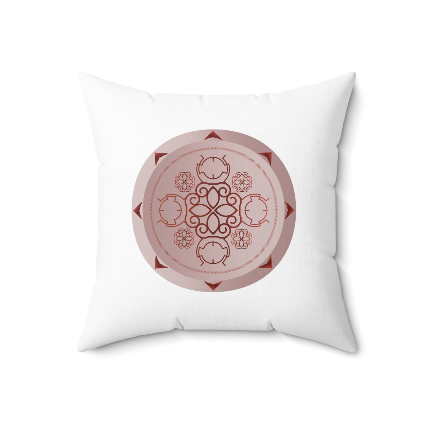 Spun Polyester Square Pillow Kukloso Mandala Designs Kuklos No 4416 & 4385 - Free Shipping