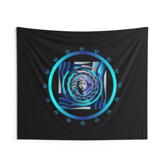 Indoor Wall Tapestries Kukloso 'Blue Siren' Free Shipping