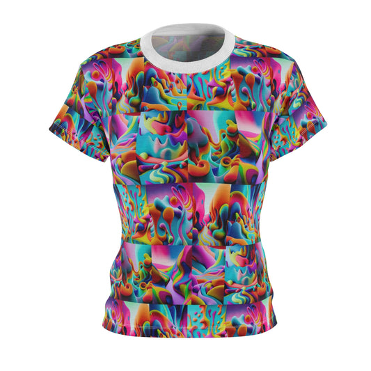 Women's Cut & Sew Tee (AOP) Kukloso Got Color Small Pattern - Free Shipping