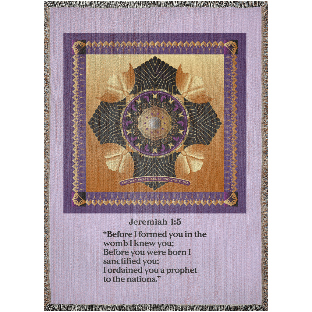 Woven Blankets Kukloso 'Jeremiah 1:5 - Free Shipping