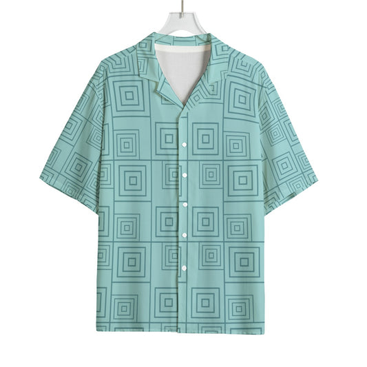 AOP Men's Hawaiian Rayon Shirt Kukloso Geo No 54