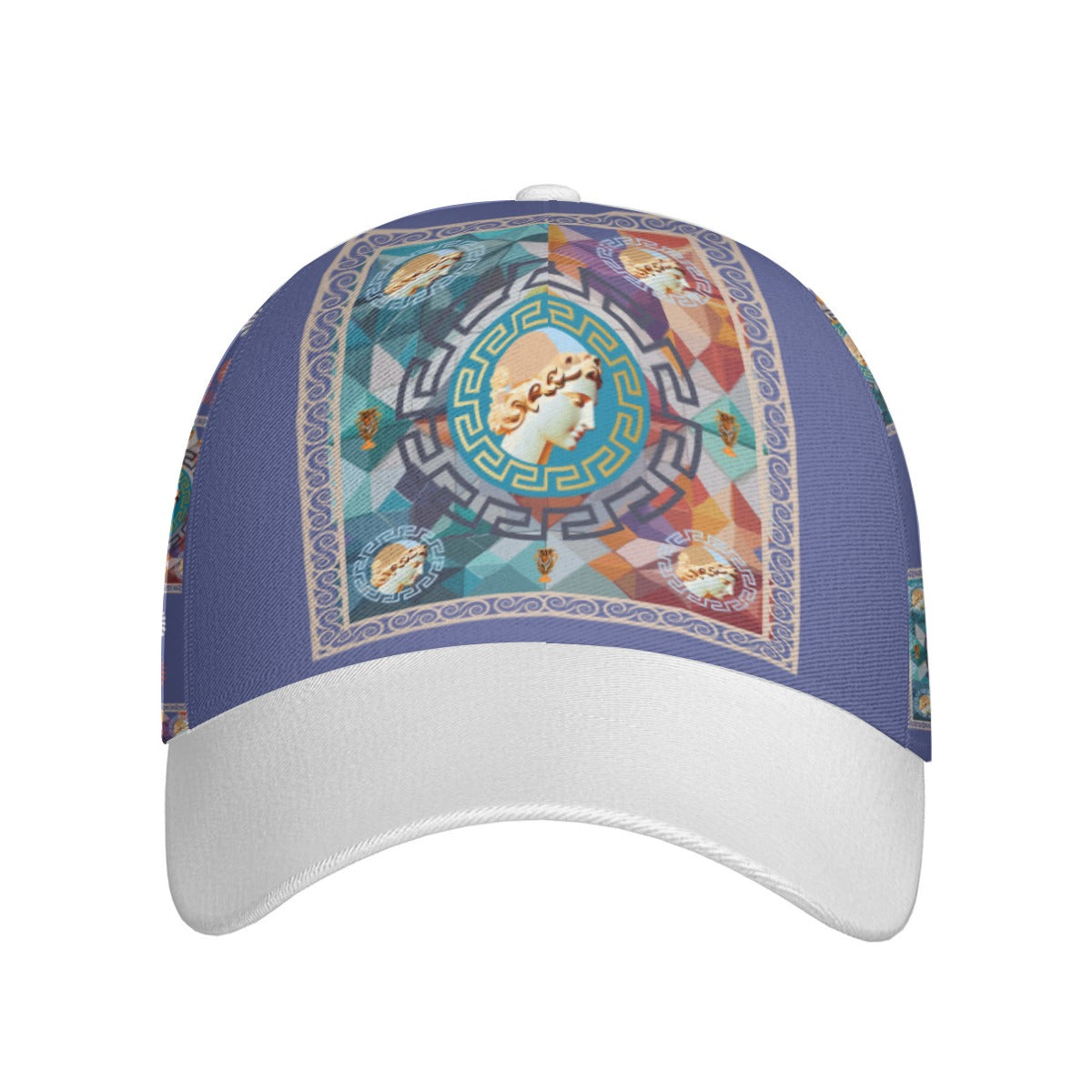 All-Over Print Unisex Peaked Cap With Box Kukloso Abstract Geo No 1507