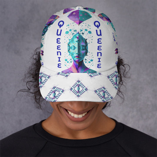 All-Over Print Unisex Peaked Cap With Box Kukloso Geo Abstract No 365