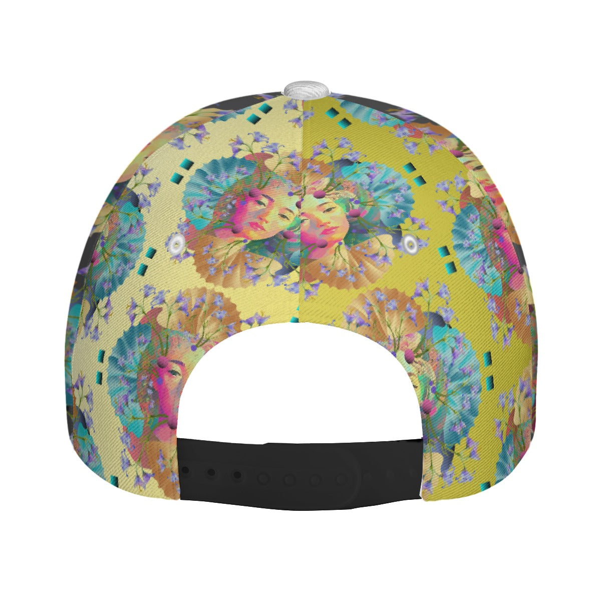 All-Over Print Unisex Peaked Cap With Box Kukloso Abstract Geo No 1355