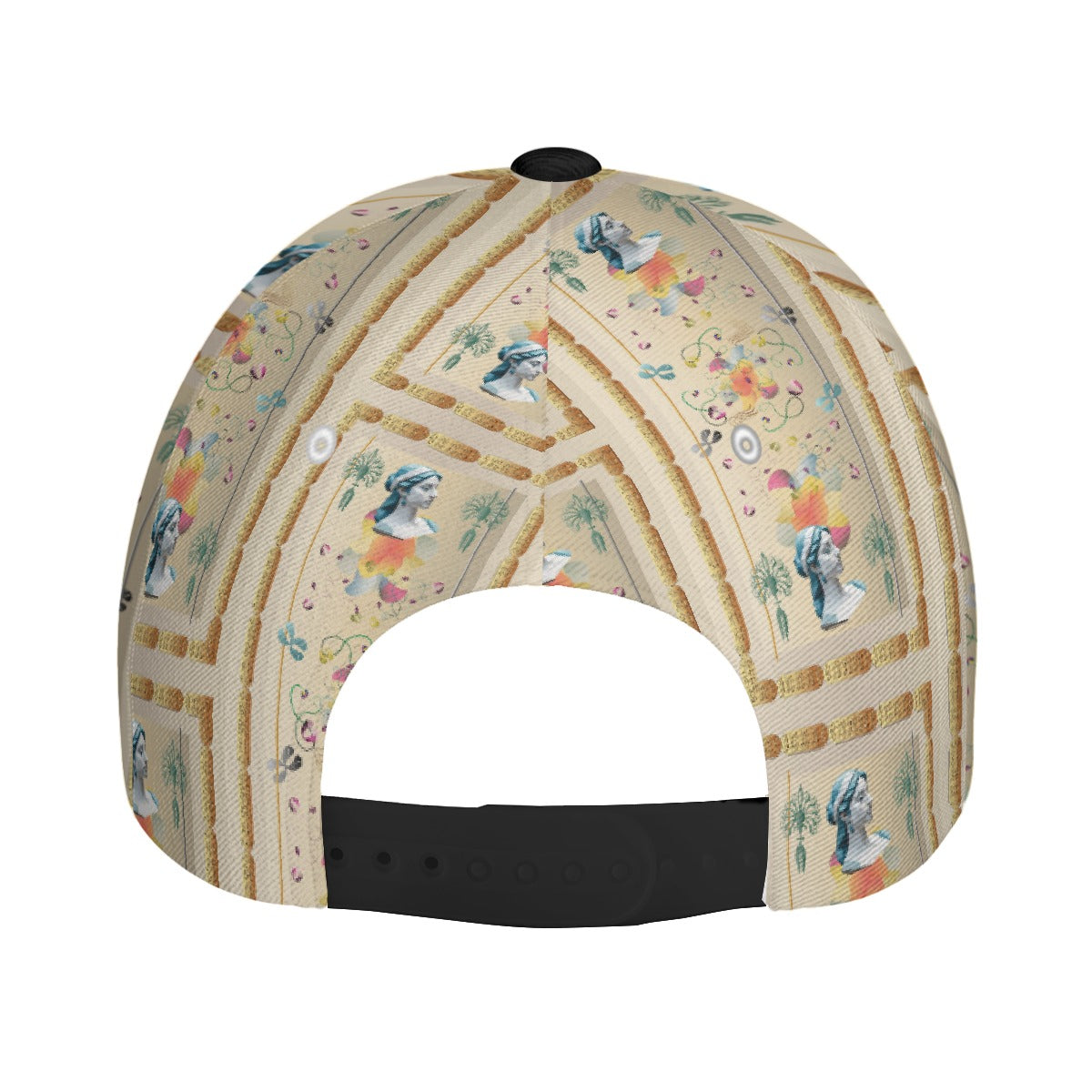 All-Over Print Unisex Peaked Cap With Box Kukloso Abstract Geo No 1837