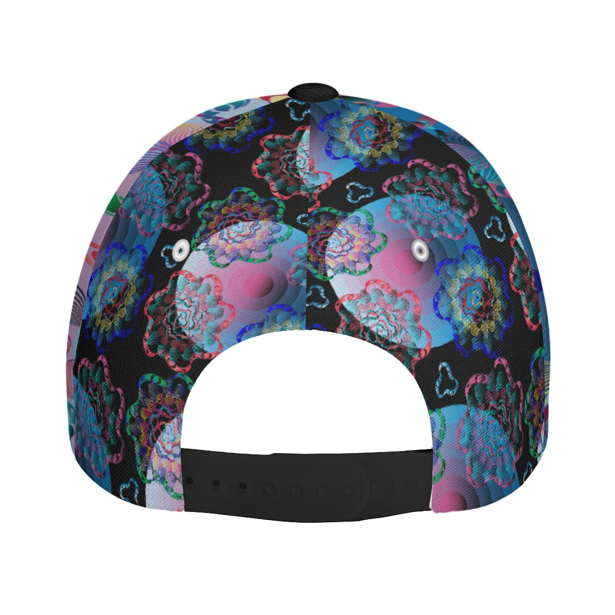 All-Over Print Unisex Peaked Cap With Box Kukloso Abstract Geo No 938