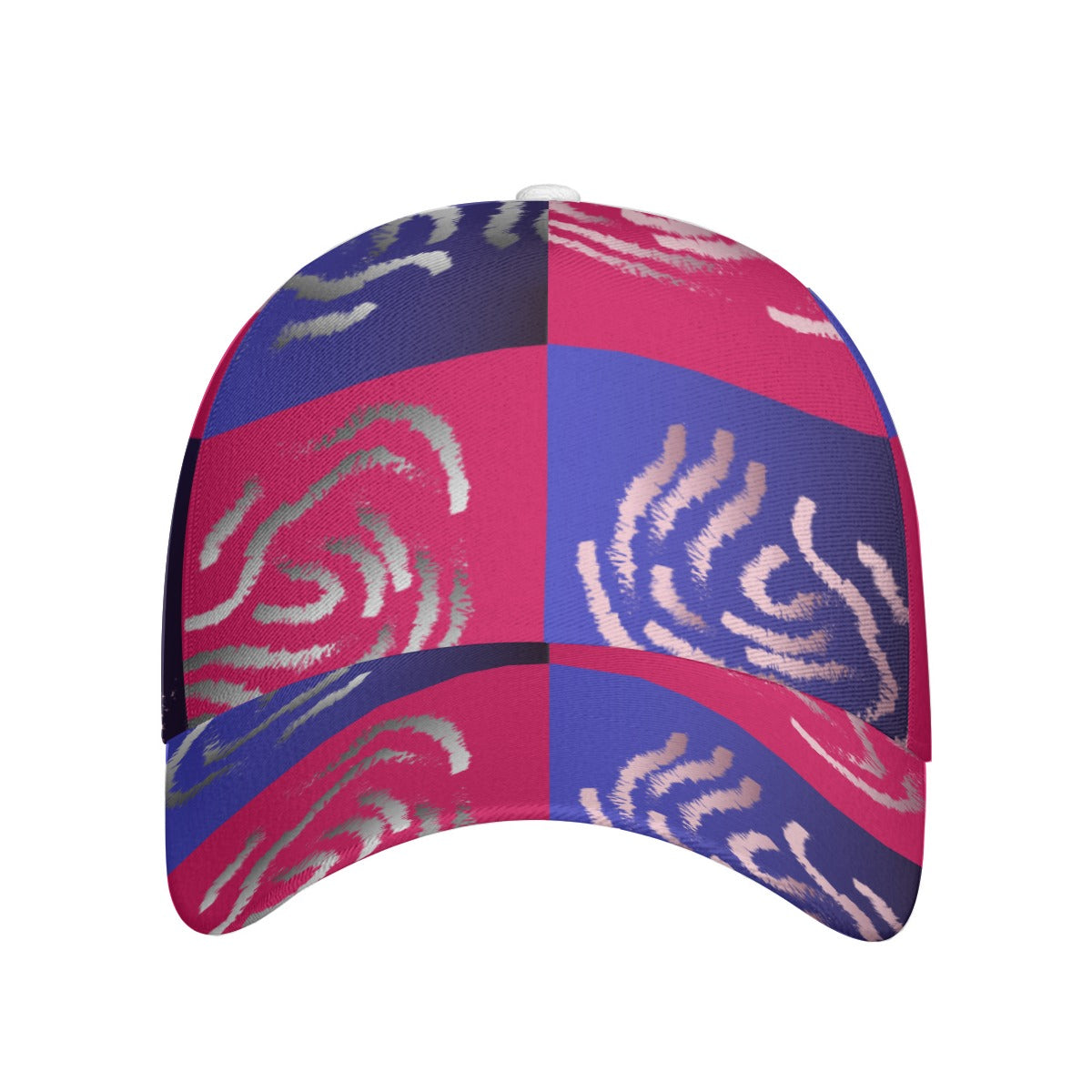 All-Over Print Unisex Peaked Cap With Box Kukloso Abstract Geo No 1382