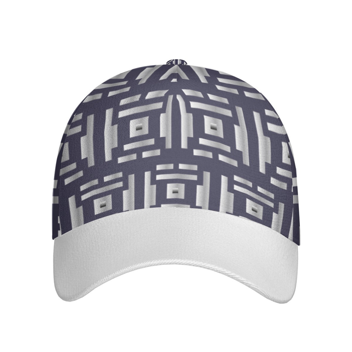 All-Over Unisex Print Peaked Cap With Box Kukloso Abstract Geo No 26