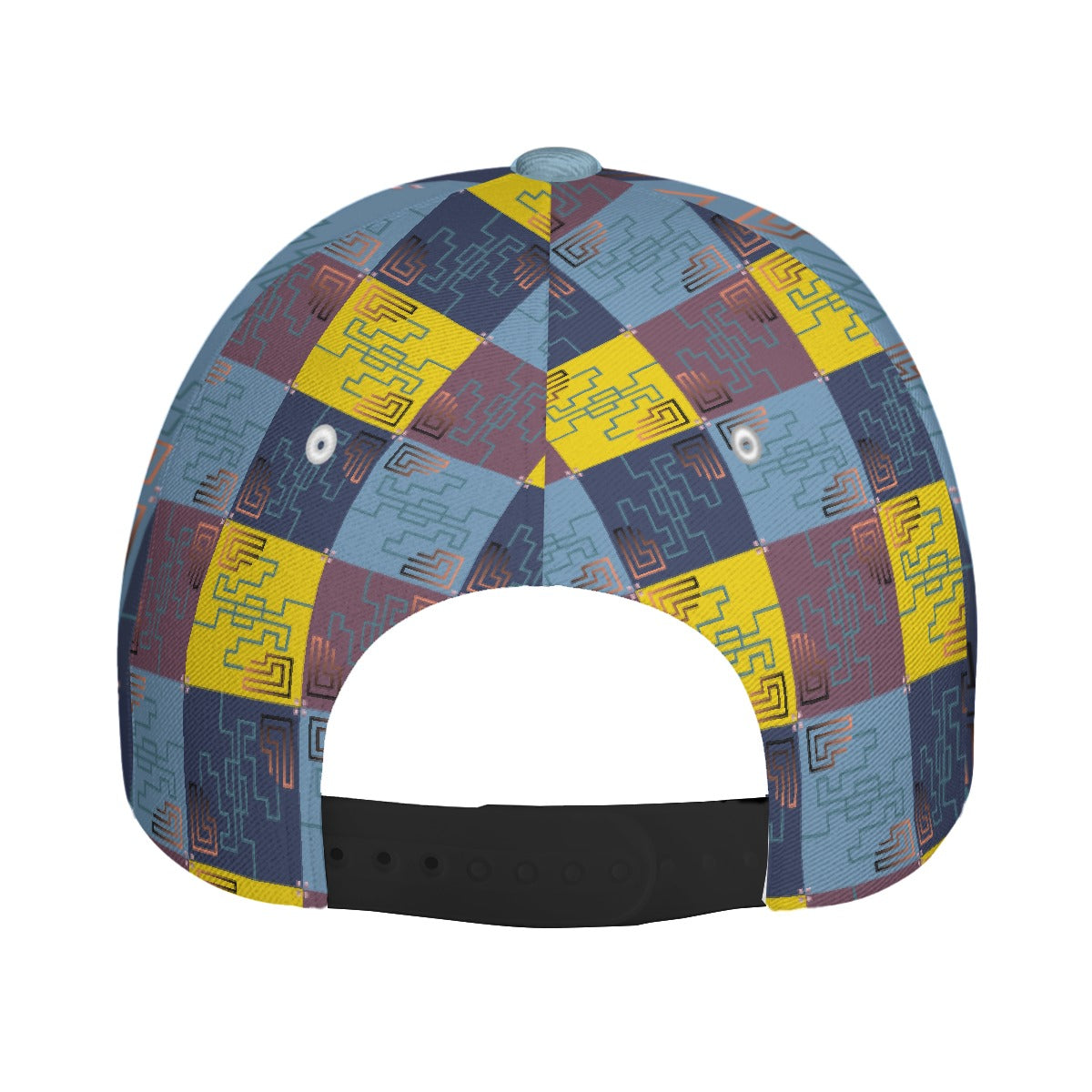 All-Over Print Unisex Peaked Cap With Box Kukloso Abstract Geo No 835