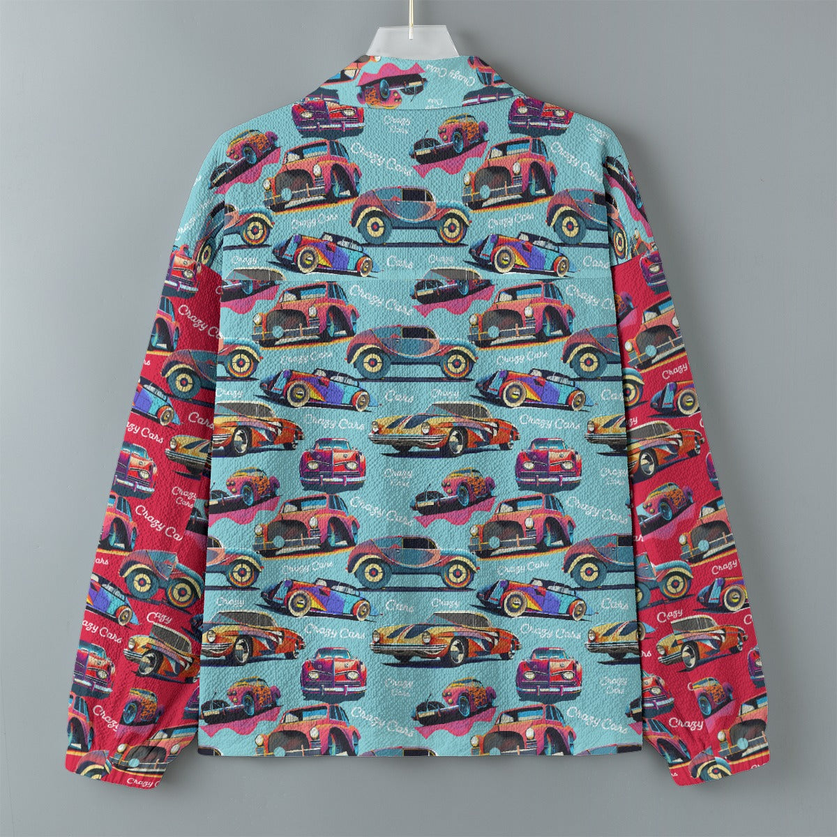 AOP Unisex Casual Lapel Jacket Kukloso Crazy Cars