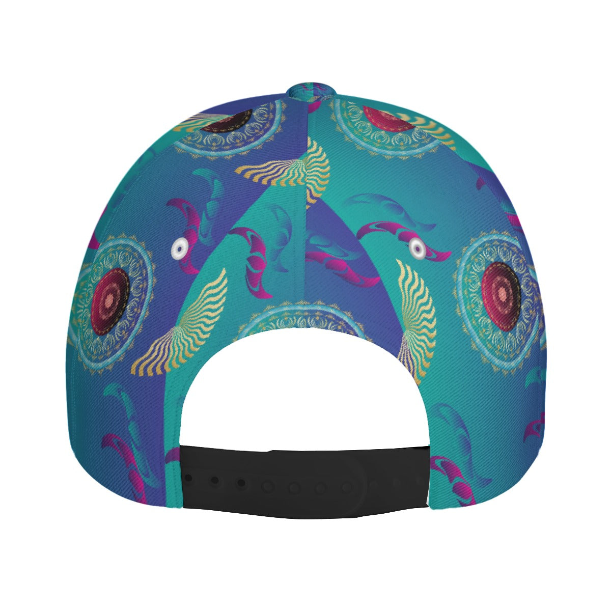 All-Over Unisex Print Peaked Cap With Box Kukloso Abstract Geo No 283