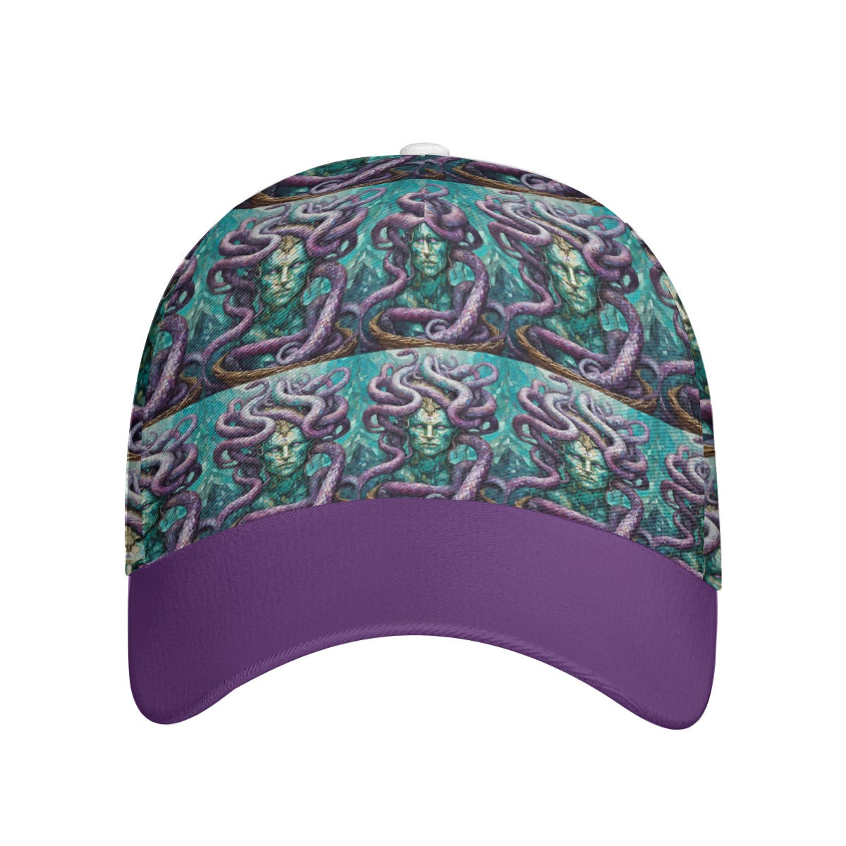 All-Over Print Unisex Peaked Cap With Box Kukloso Abstract Geo No 1220