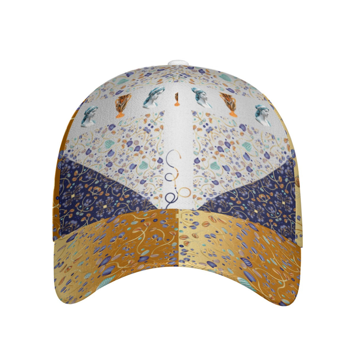 All-Over Print Unisex Peaked Cap With Box Kukloso Abstract Geo No 887