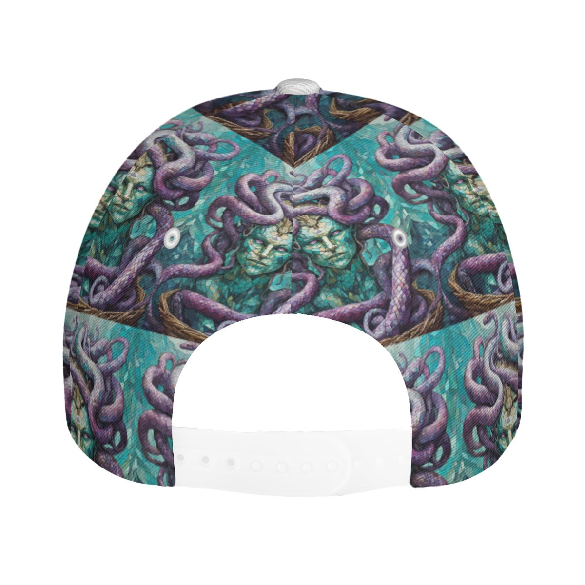 All-Over Print Unisex Peaked Cap With Box Kukloso Abstract Geo No 1220