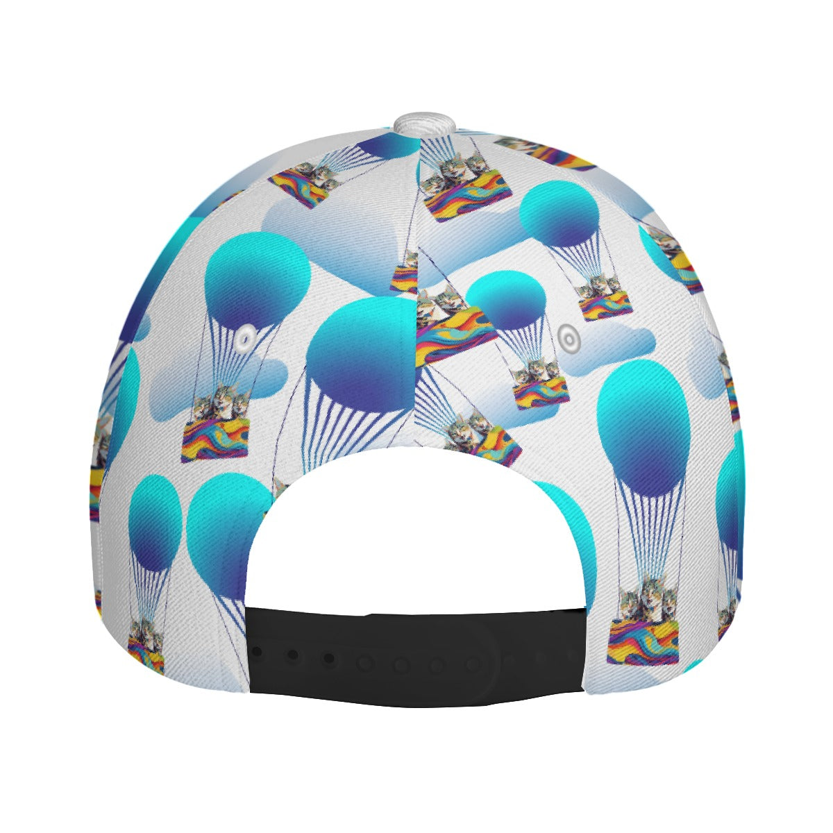 All-Over Print Unisex Peaked Cap With Box Kukloso Abstract Geo No 1599