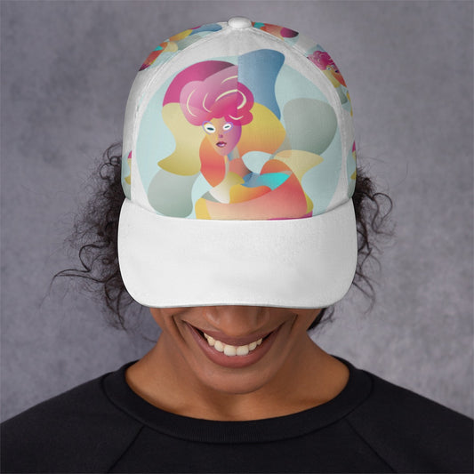 All-Over Print Unisex Peaked Cap With Box Kukloso No 1500