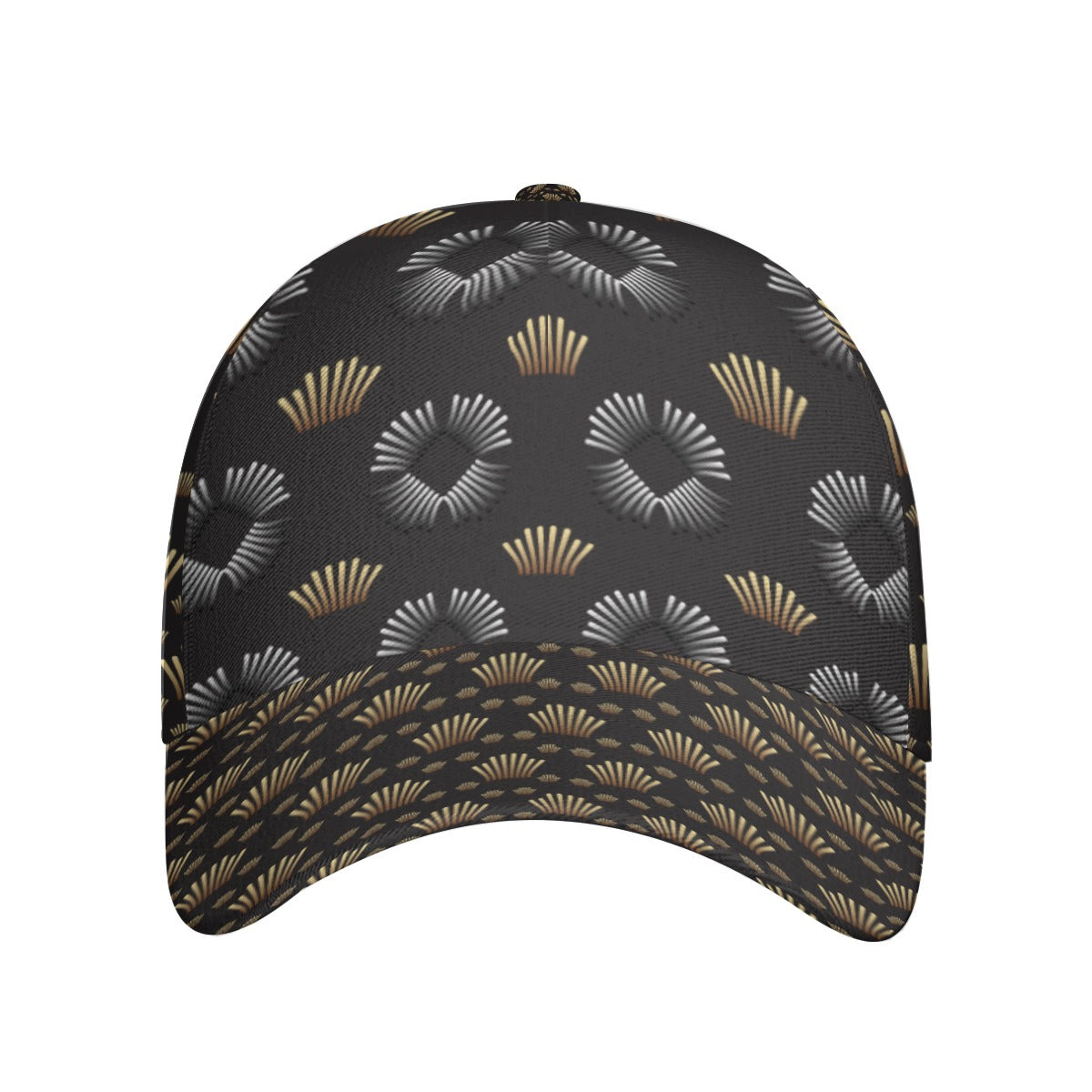 All-Over Print Unisex Peaked Cap With Box Kukloso Abstract Geo No 1606