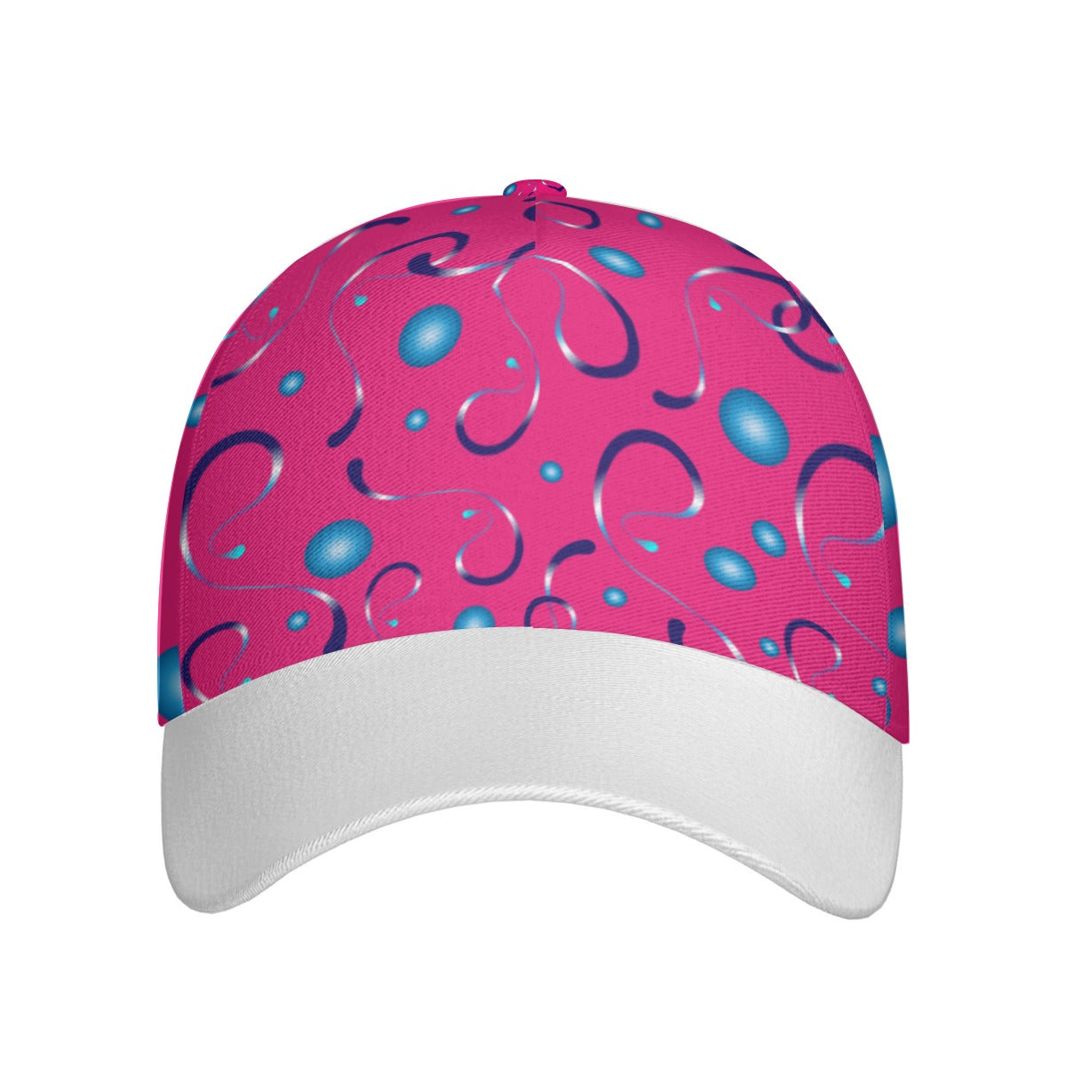 All-Over Unisex Print Peaked Cap With Box Kukloso Abstract Geo No 497