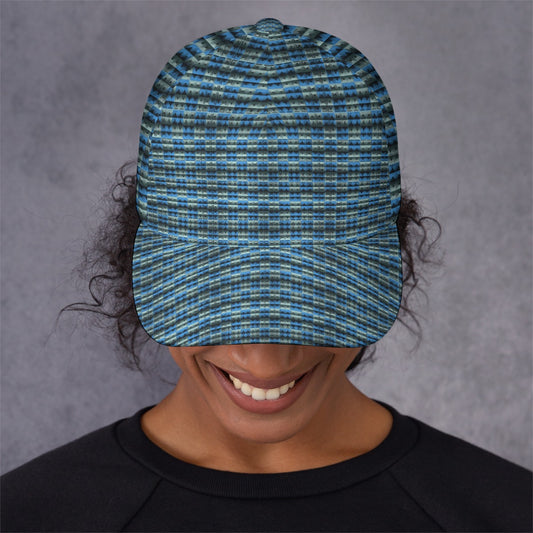 All-Over Print Unisex Peaked Cap With Box Kukloso Abstract Geo No 1202