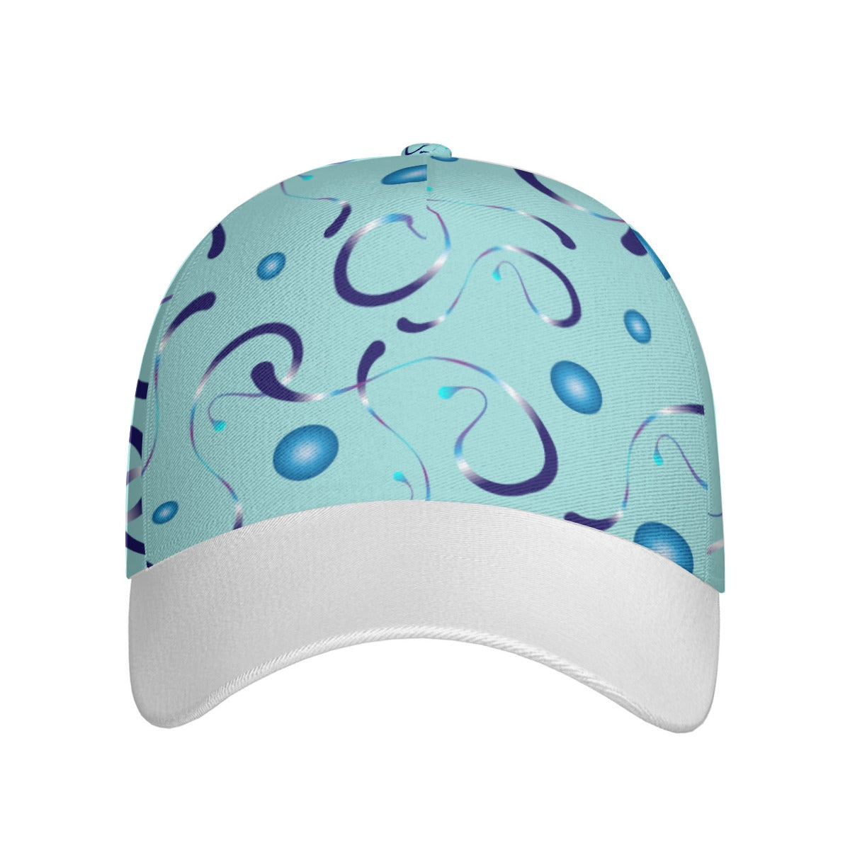 All-Over Unisex Print Peaked Cap With Box Kukloso Abstract Geo No 498