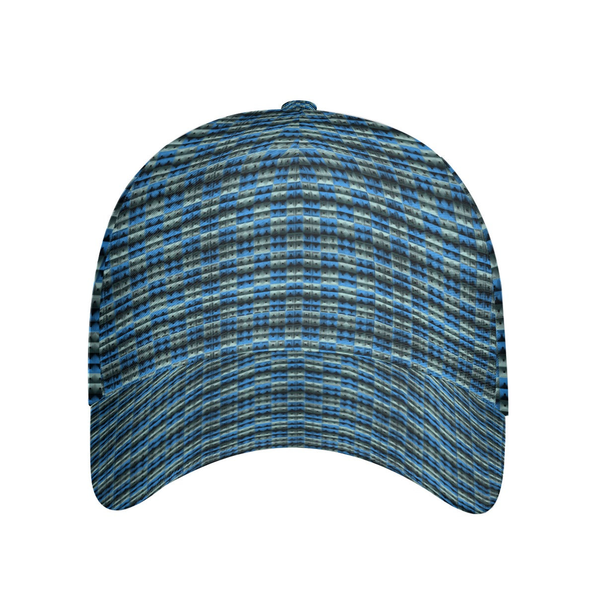 All-Over Print Unisex Peaked Cap With Box Kukloso Abstract Geo No 1202